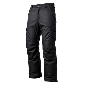 Swiss Tech Mens Insulated Snow Pants Black Cargo Ski Snowboard SM49607Y Size M